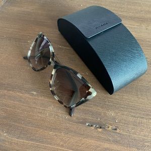 Prada tortoise sunglasses